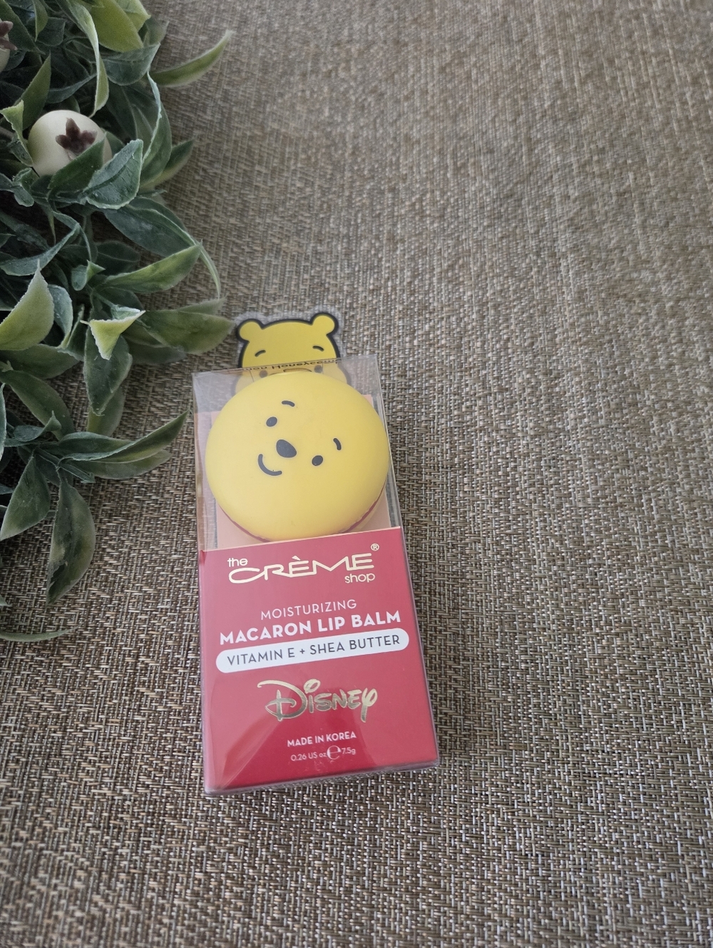 x Disney Winnie the Pooh Yellow Macaron Lip Balm - Picture 4 of 4